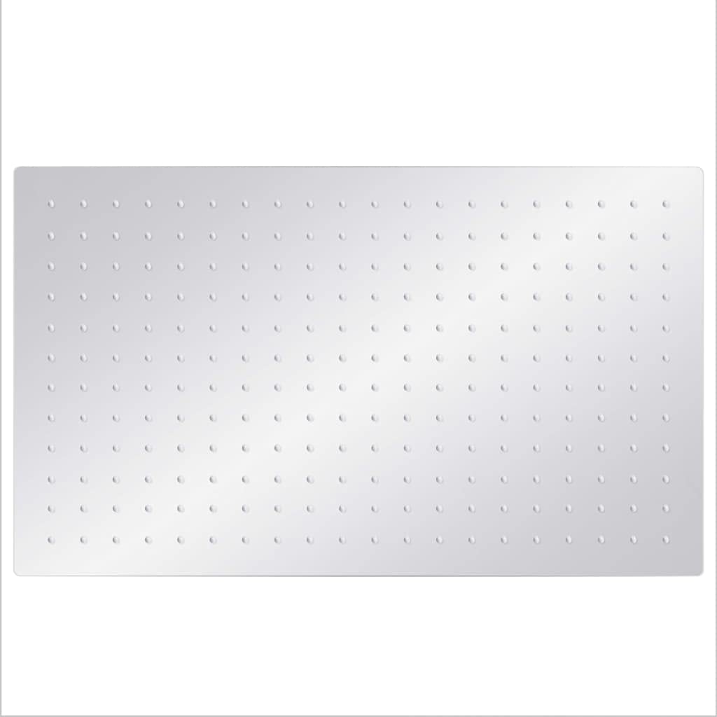 Home Garden - Alcachofa de ducha de acero inoxidable 304, 50 x 30 cm, rectangular