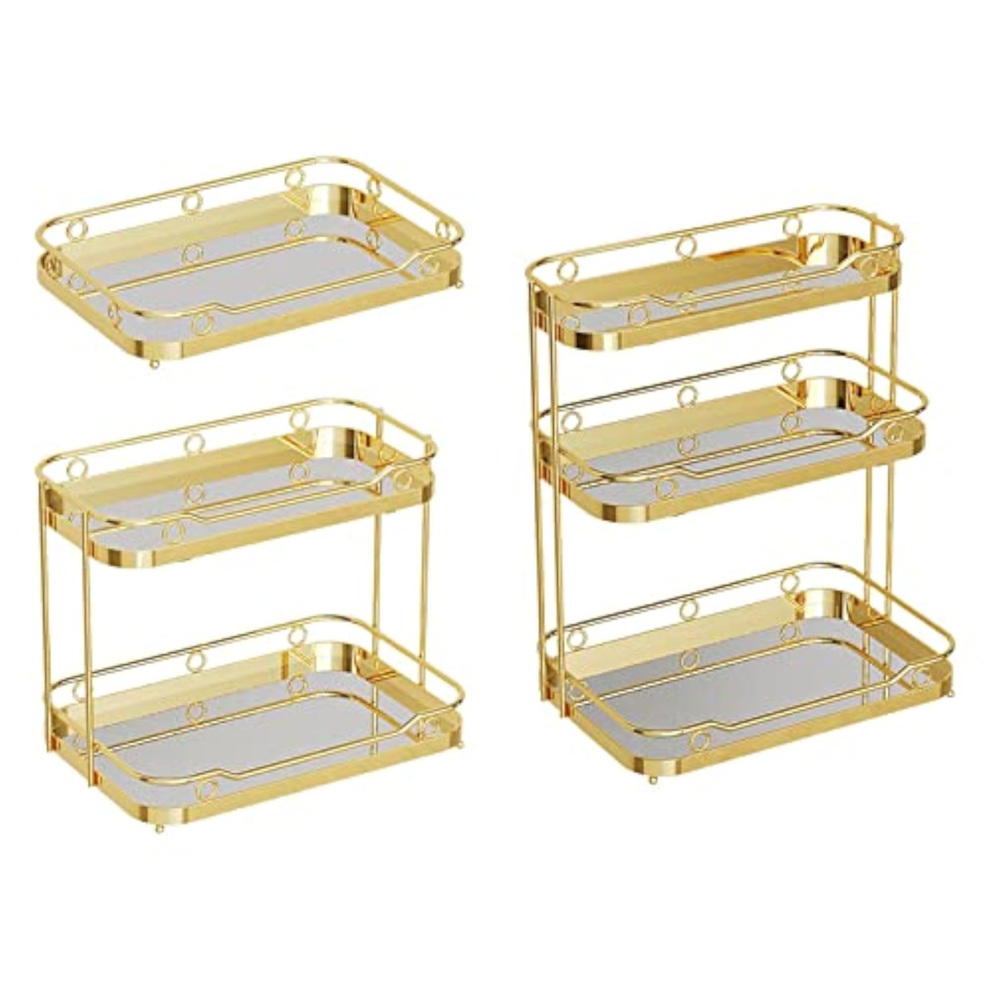 Wall Mounted Cosmetic Storage Holder for Women