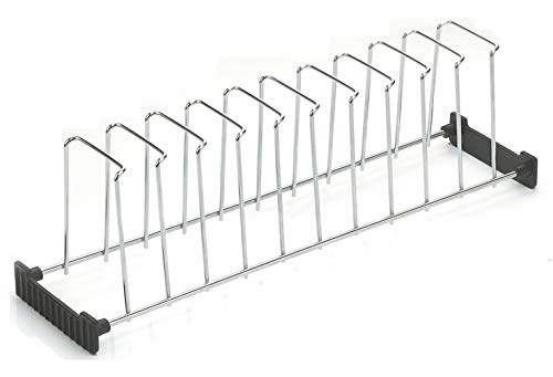 TopazTopaz Stainless Steel Thali Rack 20 Inch/Kitchen Rack/Tandem Insert/Plare Rack/Tandem Accessories