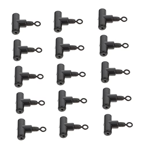 YARNOW Fishing Accessory Kit 15pcs Tee Rolling Swivel Connectors High Durability for Freshwater Sea