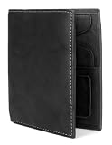 J. Buxton Hunt Credit Card Folio Black