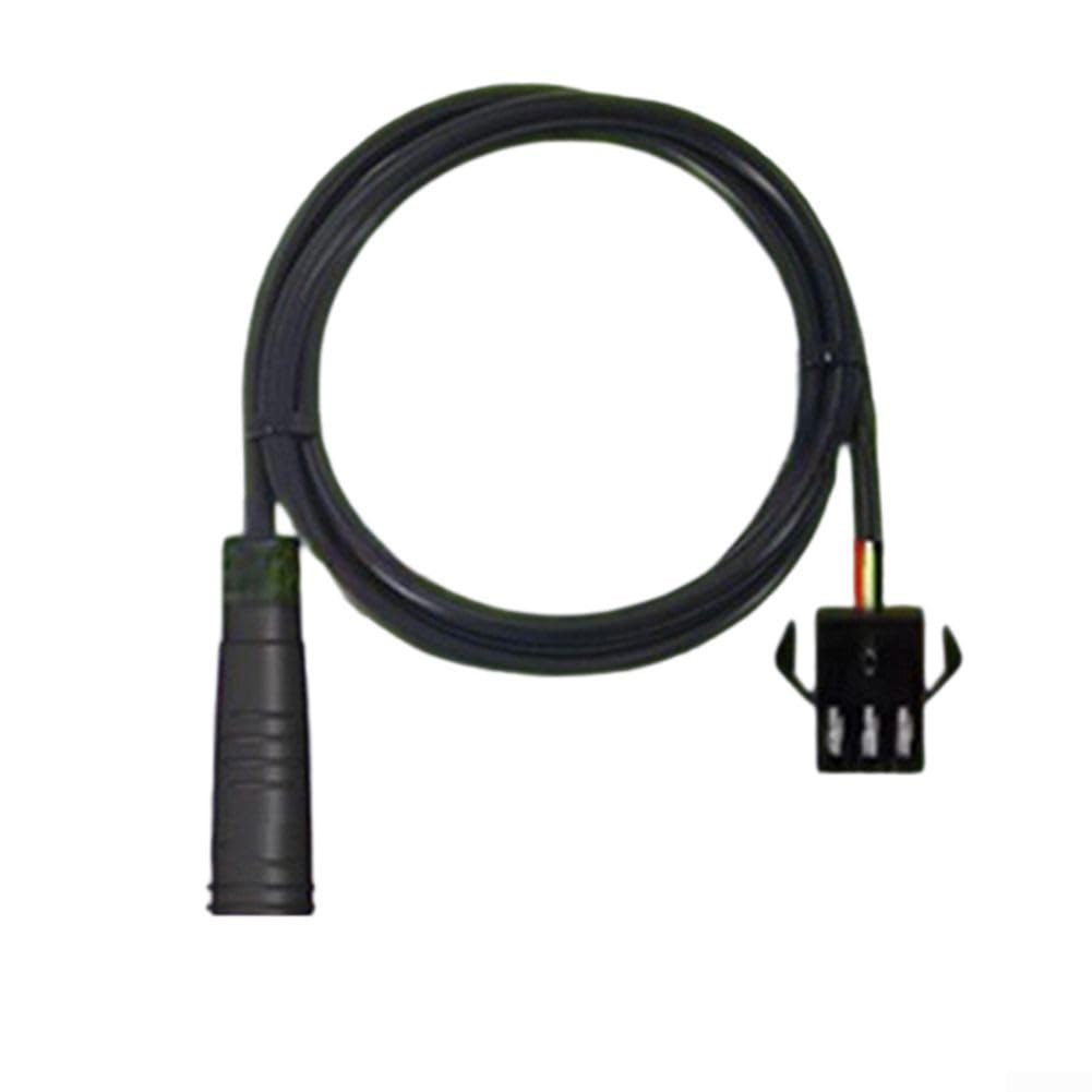 3 pin extension cable waterproof adapter for electric bike male to female connector designed for ebike throttle hall pas and sensor cables (female to SM female)