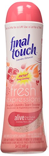 Final Touch Fresh Expressions In-Wash Laundry Scent Booster Alive Pink Orchid & Sunrise - 24 oz