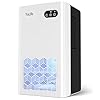 ToLife Dehumidifiers for Home, 1000 sq.ft Dehumidifier for Basement Bedroom Bathroom with 95 OZ Water Tank, Auto Shut Off 7 Colors LED Light, White Black