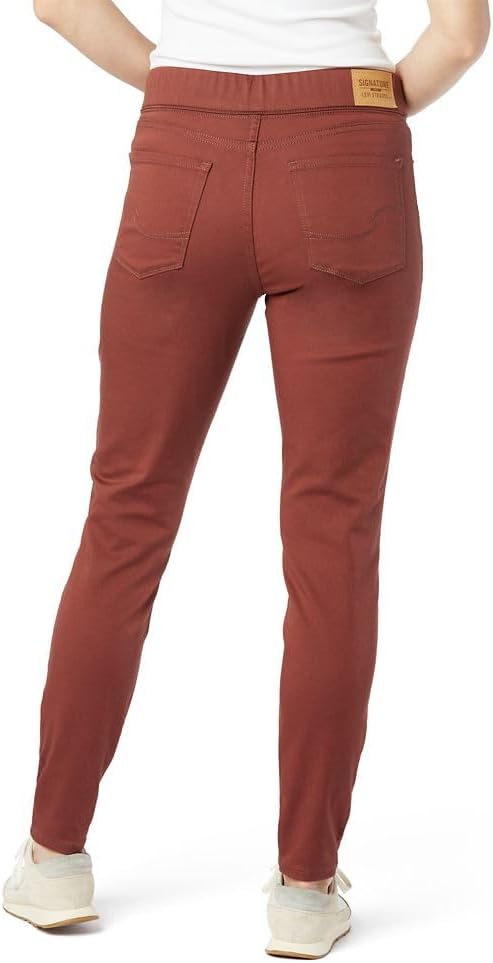 Signature by Levi Strauss & Co. Gold Women's Totally Shaping Pull-On Skinny Jeans (Available in Plus Size) - Image 2