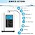 Alkaline Water Ionizer Machine, PH 3.5-10.5 for Alkaline & Acidic Water, Self-Cleaning, Up to +400~-500mV ORP, 8000 Liters Per Filter, for Home Use,for Alkaline & Acidic Water(White)