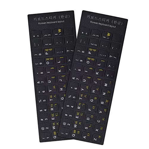 Character Keyboard Stickers 2-Pack | for Laptops, Desktops and Mac Devices