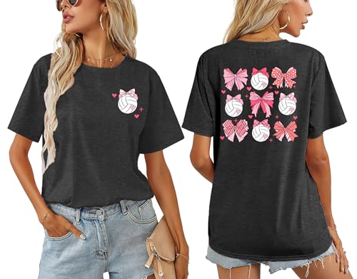 Volleyball Shirts for Women in My Volleyball Mom Era T Shirt Game Day Shirt Short Sleeve Graphic Tee Tops2