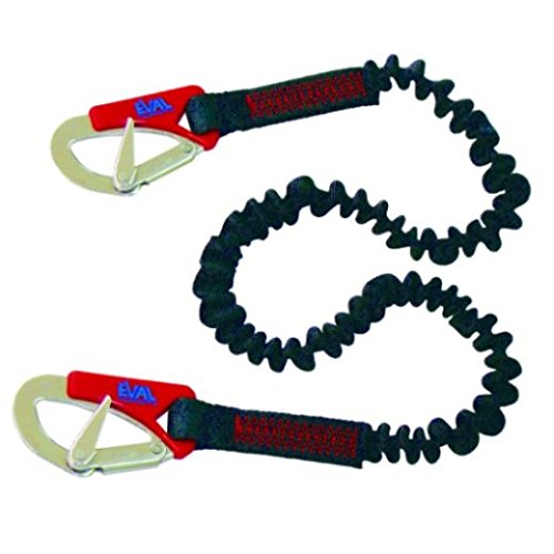 Sorgleine mit elastischer Leine und 2 Edelstahlhaken