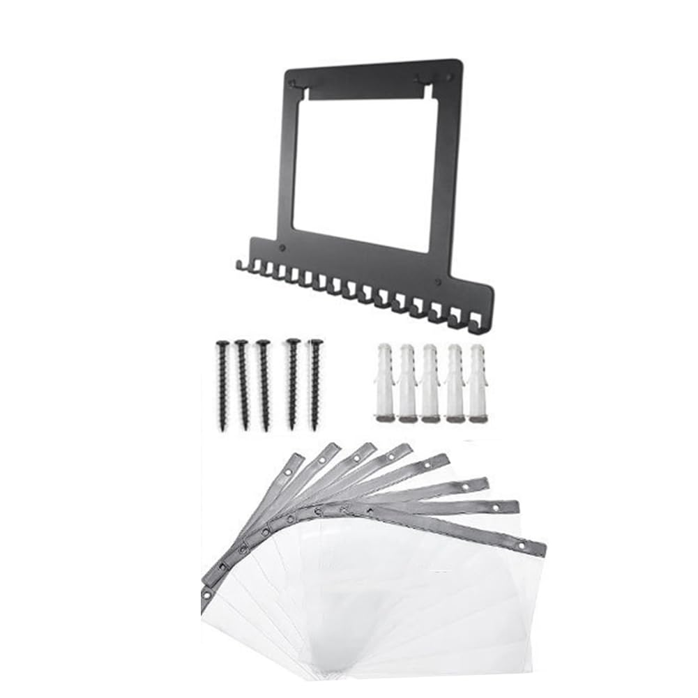 UDSKNV[KSL Professional Wall Mounted Medal Hanger Iron Storage Display Stand Running Bib Holder Gymnastics Race Storage Rack