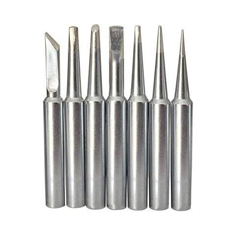 SolderFun Soldering Tips for Weller WLC100,Weller SP40/SP40N Irons Tips (7pcs) Cover