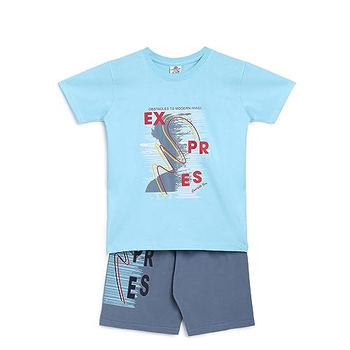 Image of HOMEGROWN Boys Cotton Nightsuits