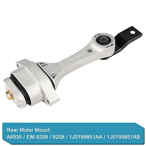 JDMON 3Pcs Engine Mount Trans Motor Kit Replacement for Volkswagen Beetle 1.8L 2.0L VW Golf Jetta 2000 2001 2002 2003 2004 2005 2006 2006 Compatible with A6929 A6935 A6930 by JDMON - Image 8