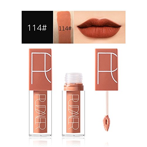 5 Colors Matte Lipstick Set, Long Lasting Velvet Lips Tint Liquid Lipstick Waterproof Lipstick Makeup 5pcs/kit - Thumbnail 6