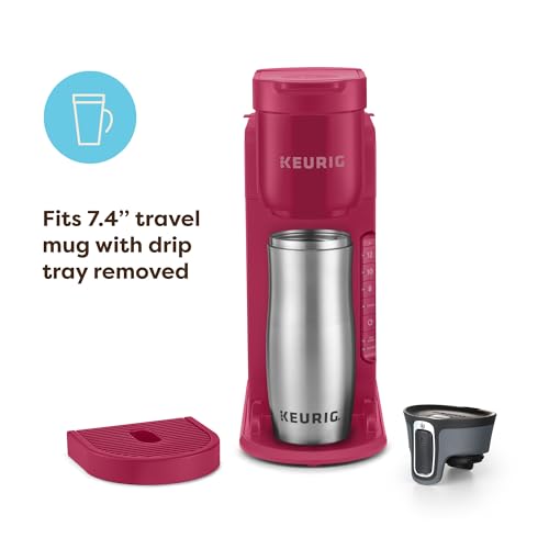 Image of Keurig K-Express Single Serve K-Cup Pod Coffee Maker, 3 Brew Sizes, Strong Button Feature, 42oz Removable Reservoir, Island Berry