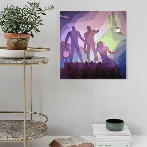 Impression sur toile Aaron Douglas décoration murale cadre bureau modernisme - 4