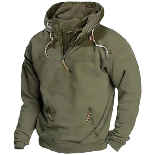 Pull à capuche pour éviter les vêtements trop serrés en hiver grâce à la coupe ample homme