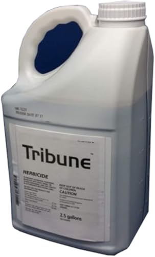Tribune El herbicida de 2.5 galones contiene 37.3% de dibromuro de diquat igual que el herbicida de recompensa