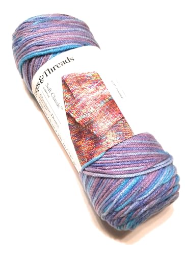 Soft Classic Yarn by Loops & Threads - 252 Yards - Medium Weight #4 - Lotus Blossom