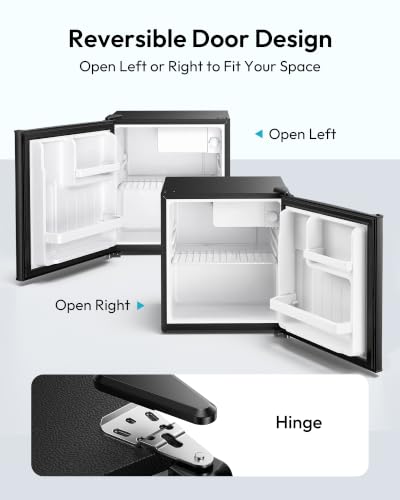 EUHOMY 1.7 Cu.Ft Compact Refrigerator