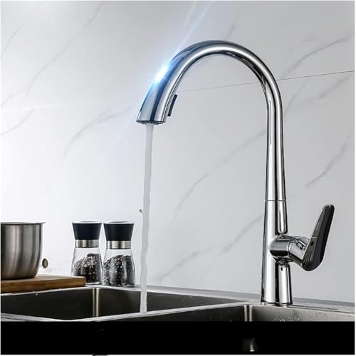 Torneira Goumert Extensivel Cozinha Pia Bancada Monocomando Luxo Agua Fria Quente Jatos Agua 360 Gra