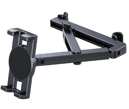 YGVQN - YGVQN Support Tablette Voiture, [Stabiliser Structure Triangle] Support Tablette pour Siège Auto, 360°Rotation ‌Ajustable Voiture‌ Fixateur pour iPad/Switch/Phone 4.7-10.5" Équipement d'écran - -4%