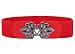 Syuer Womens Vintage Wide Elastic Stretch Waist Belt Retro Cinch Belt (Standard (25"-35"), Red)