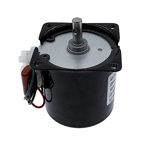 Motor síncrono de imán Permanente 60KTYZ Motores reductores de Velocidad AC220V 14W inversión Positiva y Negativa controlable(10rpm)