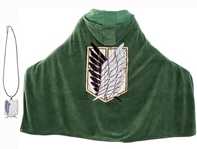 DACHENG disfraz ataque los titanes Manta con capucha Wings of Freedom | Ya disponible en tu tienda friki favorita! En mundofriki.es!