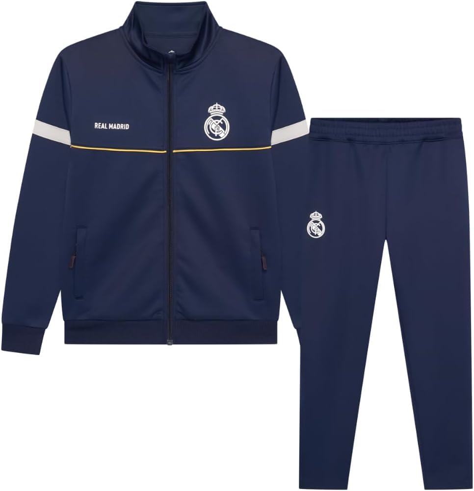 Real Madrid Blue Training Tracksuit for Children - Official Product