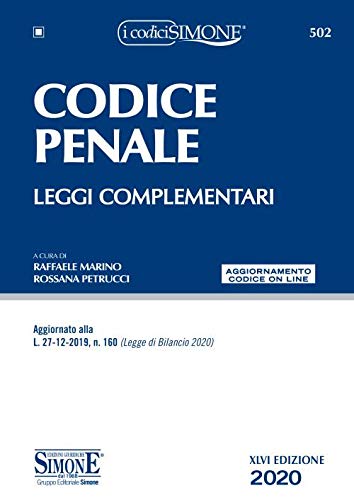 Pdf Codice Penale Leggi Complementari Con Aggiornamento Online Full Online Ejiklose 0pe Kr
