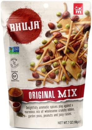 Bhuja Original Mix, 7-ounce Bags (Pack of 6)