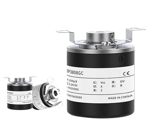 Codeur rotatif incrémental 38mm Zbp3808-3600 5-24VDC optique