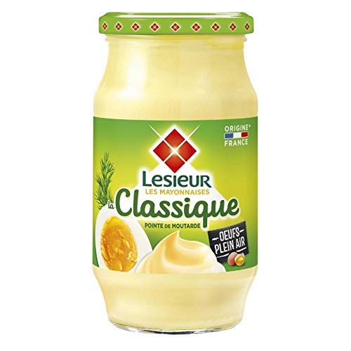 Mayonnaise Classique Lesieur sauce pour oeuf mayo et frites lot de 2 710G