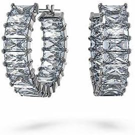 Matrix hoop earrings