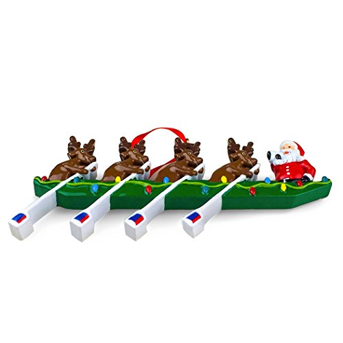 Chalktalksports RW-00276 Rowing Reindeer | Crew Resin Christmas Ornament thumb #1