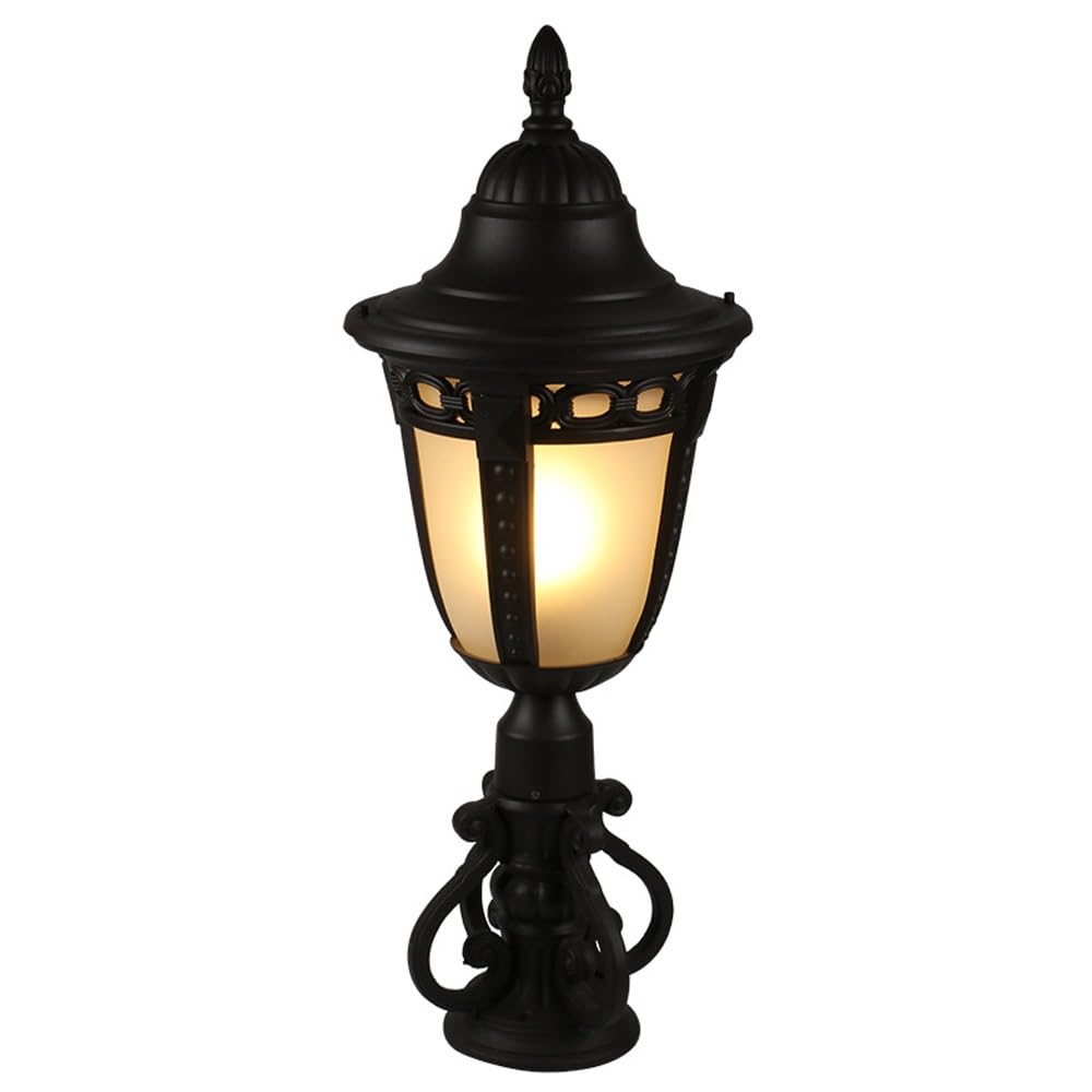 GTHTUHFD 33.5Inch Post Cap Lights, Modern Street Light, Outdoor Deck Fence Lamp For Yard Garden Gates Walkway Path Decoration
