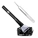 LUX Charcoal Blackhead Remover Peel Off Mask 3-in-1 Bundle w/Silicone Makeup Brush & Tweezer Extractor| Purifying Deep Cleansing Facial Mask, Pore Cleanse For Acne & Oil Control | Natural Formula