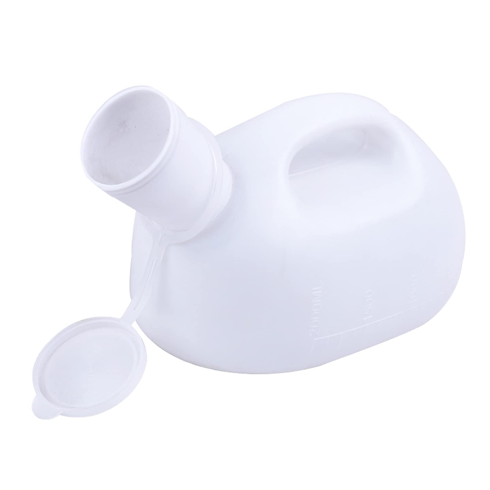 YNGJUENCP 2000ML - Male Bed Pee Urinal Bottle Night Drainage Container Plastic Urinal Bottle Portable Urinal Pee Bottles Home Urinal Potty for Men
