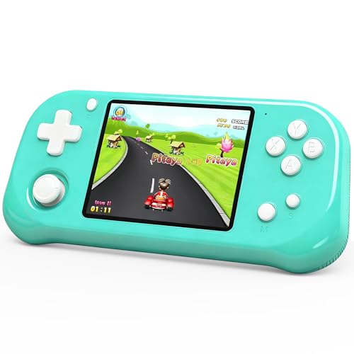 Handheld Game for Kids with 3.5'' IPS Screen 139 Preloaded 32 Bit Electronic Video Games, Portable Rechargeable Gaming Player Toy for Boys Girls Senio