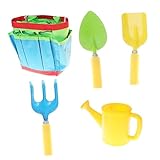 abaodam 1 set attrezzo da giardino per bambini mini attrezzi da giardinaggio mobili per casa delle bambole in miniatura set da gioco per bambini sabbia giocattolo manico corto bambino