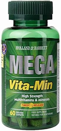 Holland & Barrett Mega Vitamin Time Release, Caplets 60's
