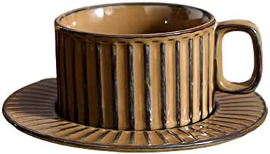 FEMUN,coffee mug,ceramic coffee mug,coffee mug,coffee mugs for women,coffee mug set,mug set,tea cups and saucers,tea cup and saucer set-Suitable for coffee, tea, hot chocolate, juice.