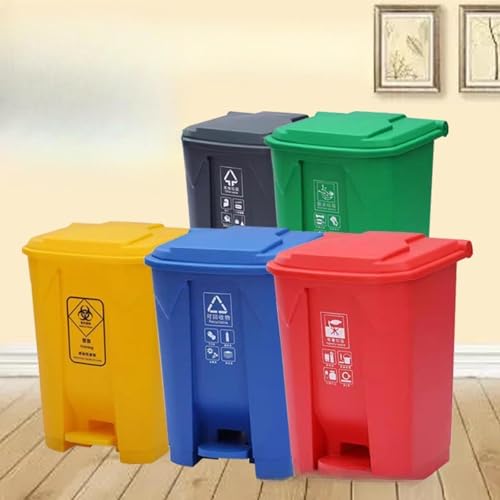 Pédale de rechange pour poubelles pièce robuste kit fixation mécanique bac plastique 100L