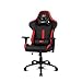 DRIFT GAMING DR350 – Ergonomischer Profi-Gaming-Stuhl mit 4D-Armlehnen, Lenden- und Nackenkissen, 135° neigbar, Leise Rollen, Schwarz-Rot
