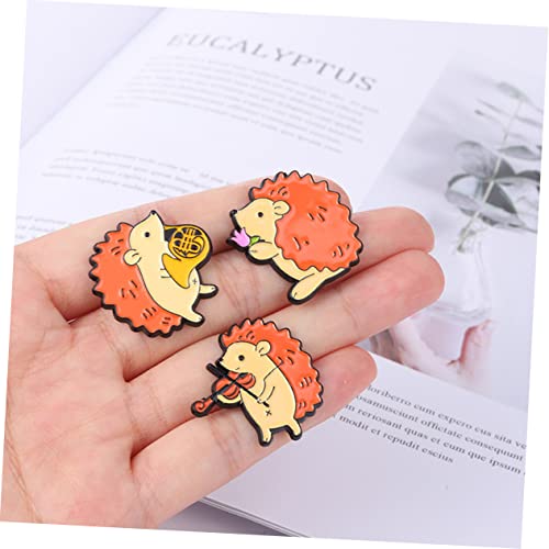 Broche hérisson pour éviter de perdre les cartables des enfants
