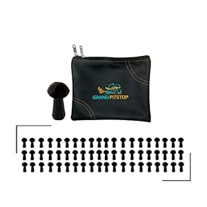 GRAND PITSTOP Replacement Mushroom Plugs for tubeless Tire Puncture Repair kit – for Cars, Motorcycles- Spare Plugs (60 Plugs)