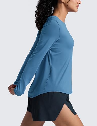 Image of CRZ YOGA Lightweight Crewneck Long Sleeve Top
