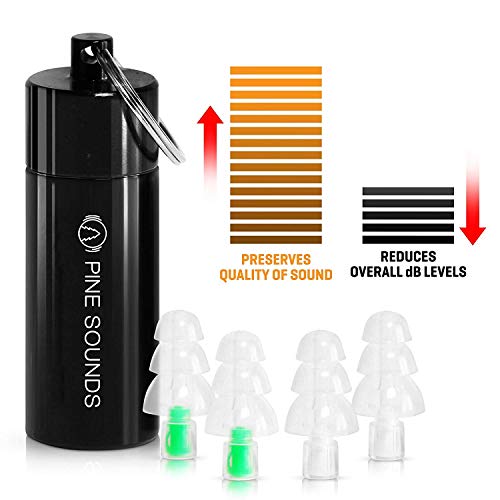 Reverbs High Fidelity Ear Plugs - Professional Noise Cancelling Earplugs For Concerts, Musicians, Motorcycles And More! #TOP3