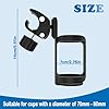 Universal 360° Rotating Cup Holder - Adjustable Drink Bottle Cage for Strollers, Bikes, Wheelchairs & Walkers | Fits Most Prams, Bicycles and Mobility Aids (Black) #1